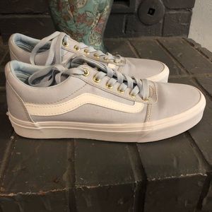 Light/Baby blue VANS sneakers